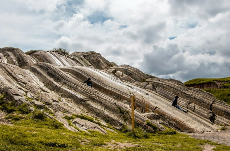 Rock slide of Sacsayhuman | Qori Qilka Adventures
